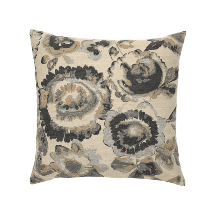 Grigio Floral throw pillow