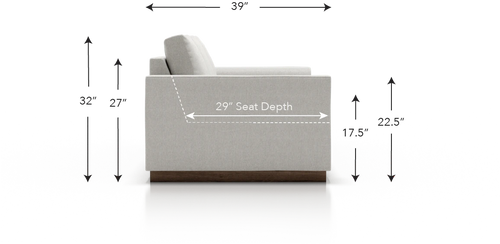 Houston Sofa Love Seat - Sofa - - Greathouse