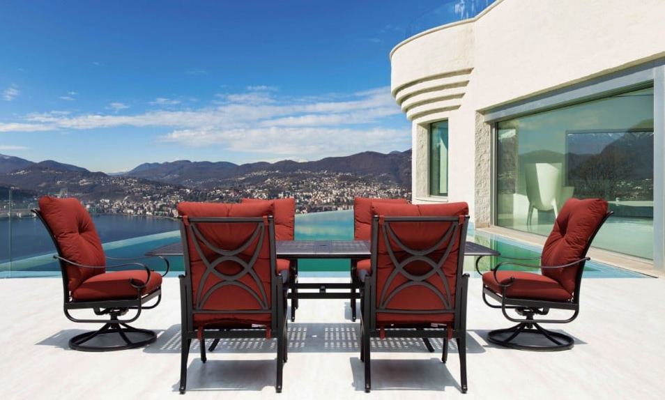 Santa Barbara Dining Chair - Aluminum - - Greathouse